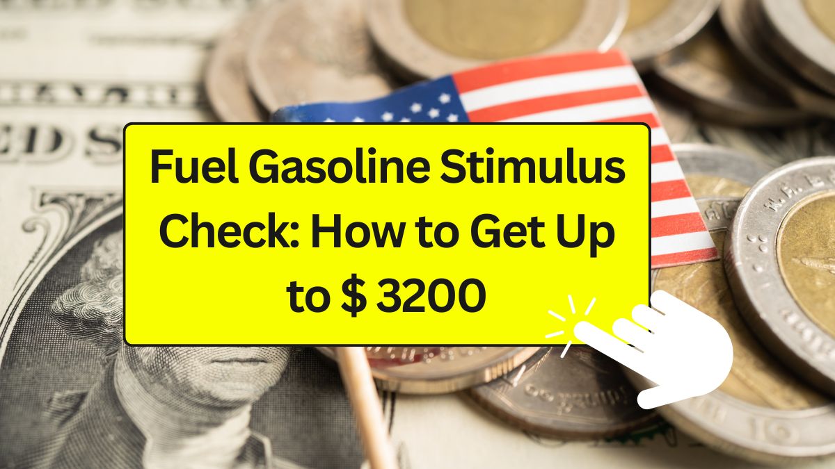 Fuel Gasoline Stimulus Check