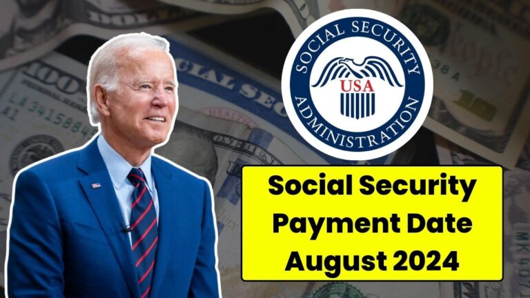 Social Security Payment Date August 2024