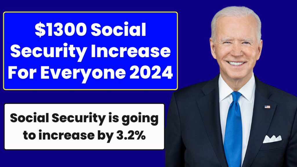 ⁠1300 Social Security Increase For Everyone 2024 Good News! Social