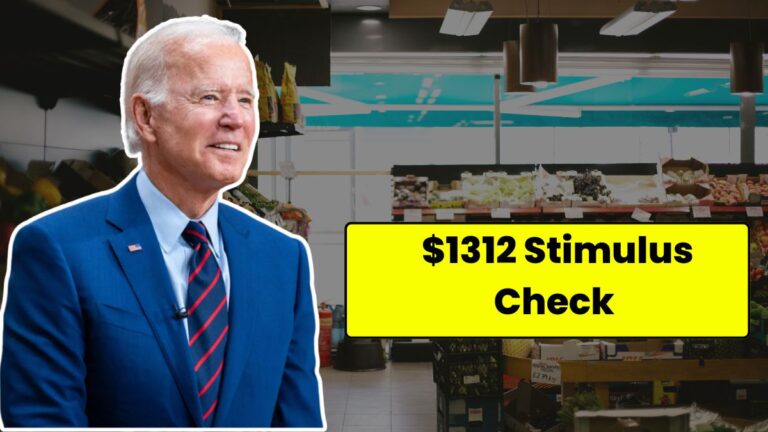 $1312 Stimulus Check – Due for payment in September of 2024