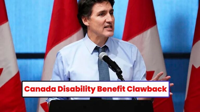 Canada Disability Benefit Clawback