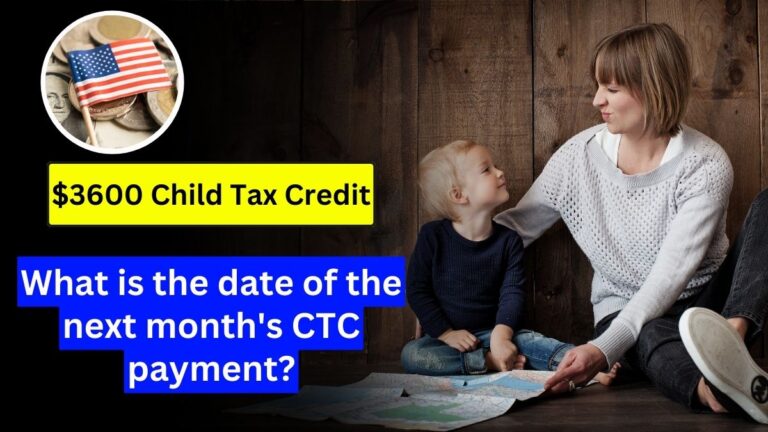 $3600 Child Tax Credit Payment