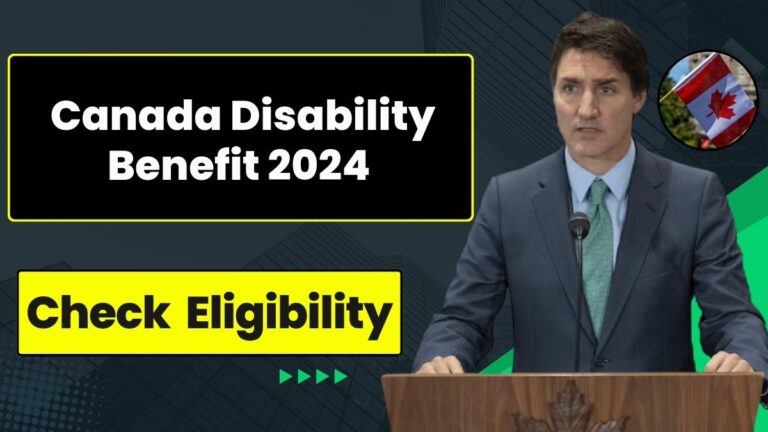 Canada Disability Benefit 2024