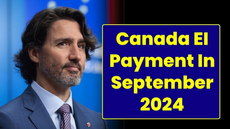 Canada EI Payment In September 2024