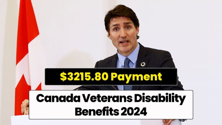 Canada Veterans Disability Benefits 2024