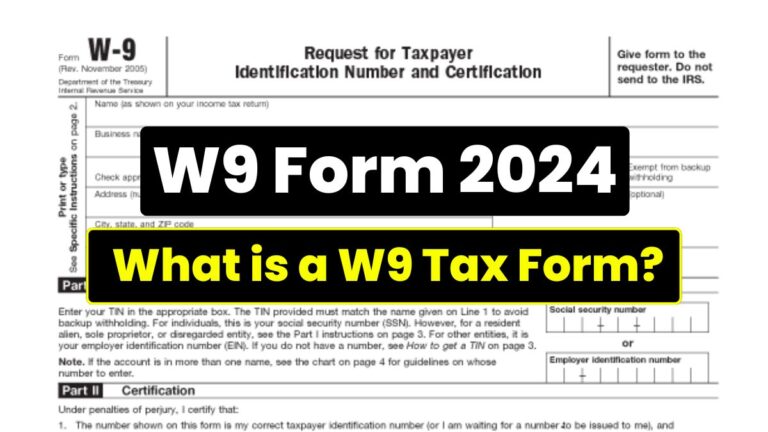 W9 Form 2024