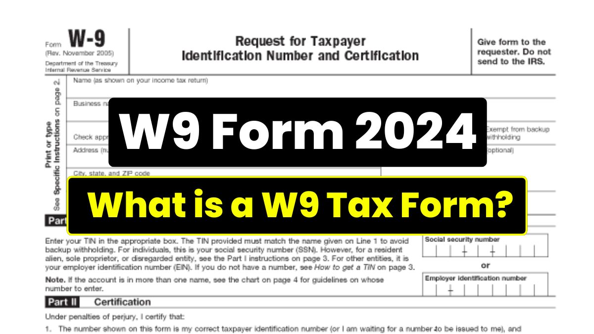 W9 Form 2024